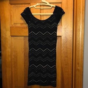 Bebe lace dress